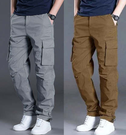MEN COTTON CARGOS (PACK 2)