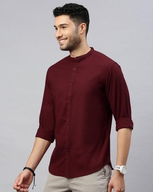 Men's Solid Casual Shirt
